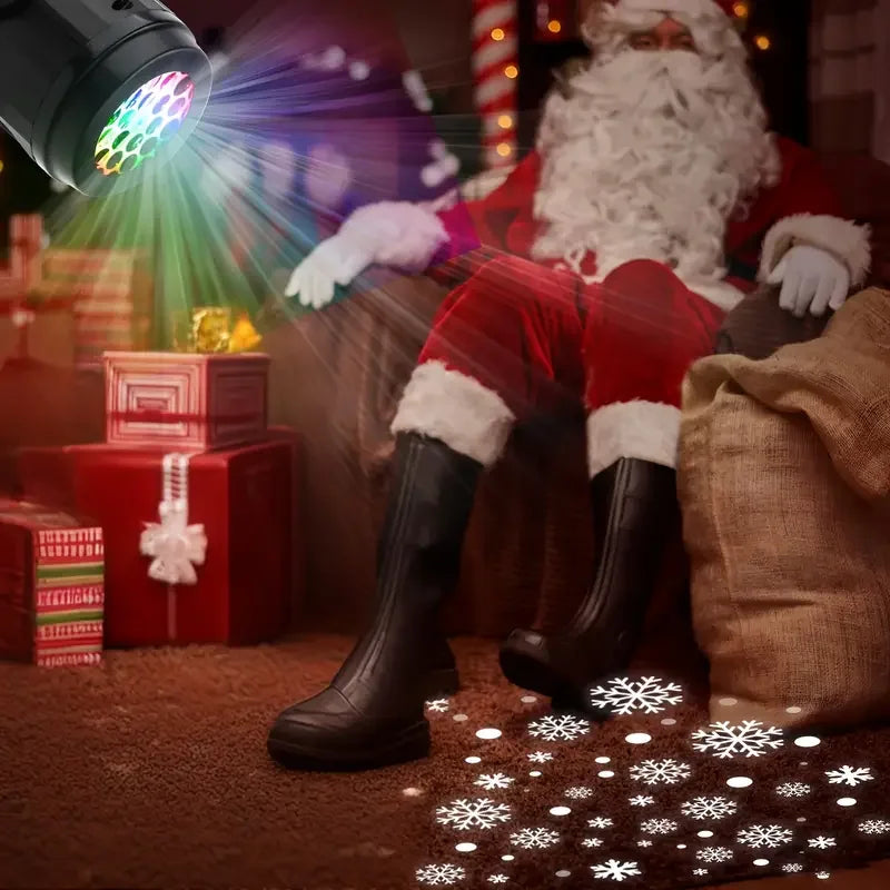 Snowflake LED Projector | Instant Winter Glow for Home & Outdoor